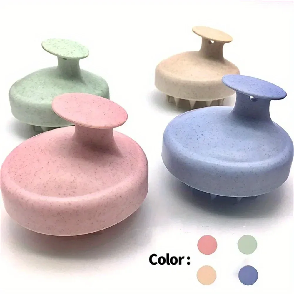 Brosse de massage en silicone, vue d'ensemble