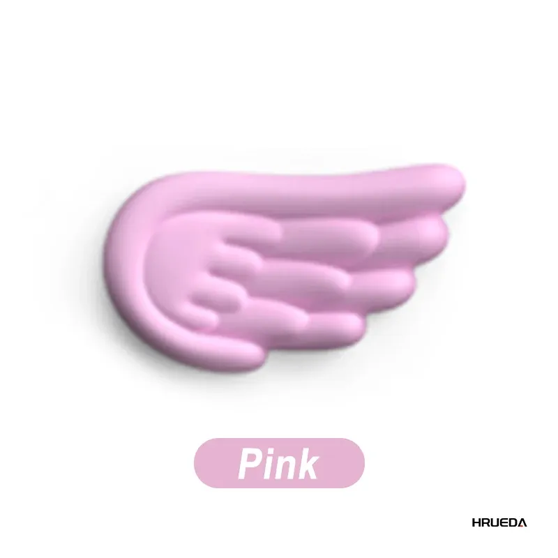 Ensemble clavier et souris ergonomique avec repose-poignets en mousse à mémoire de forme, design aile d'ange 18