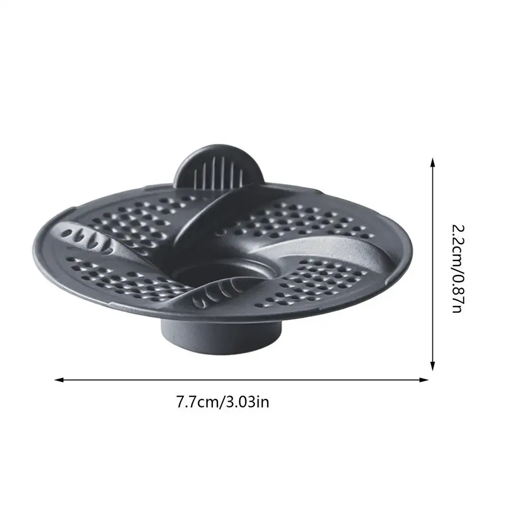 Lot de 3 filtres de vidange anti-cheveux à maille rotative pour douche, lavabo et siphon de sol 7