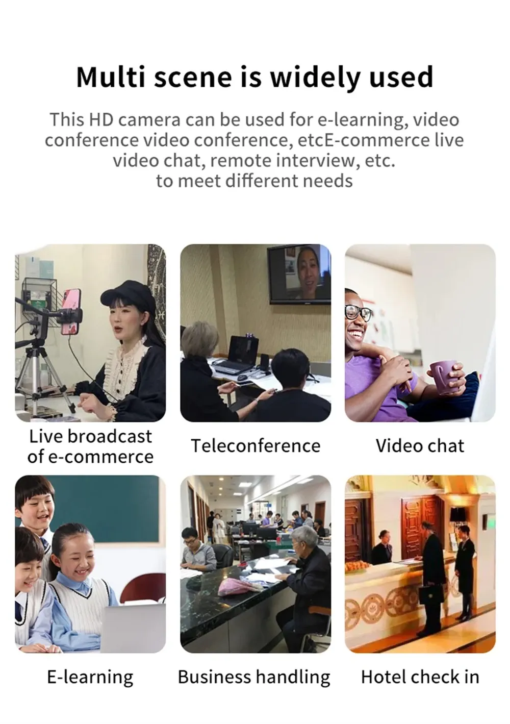 Détails de conception de la webcam