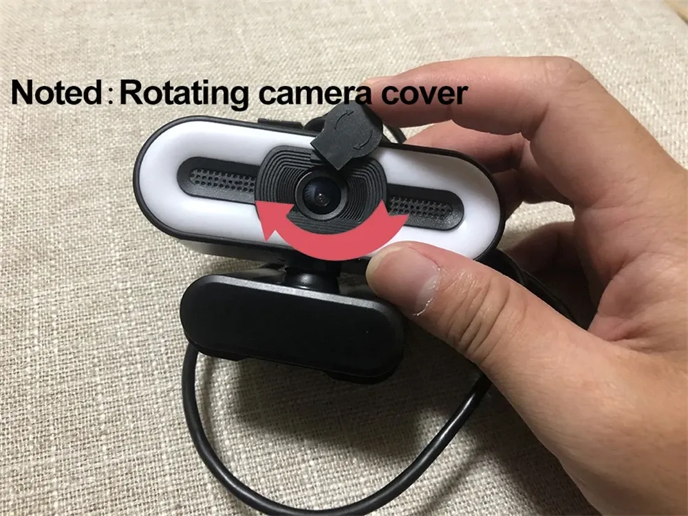 Webcam portable, vue finale