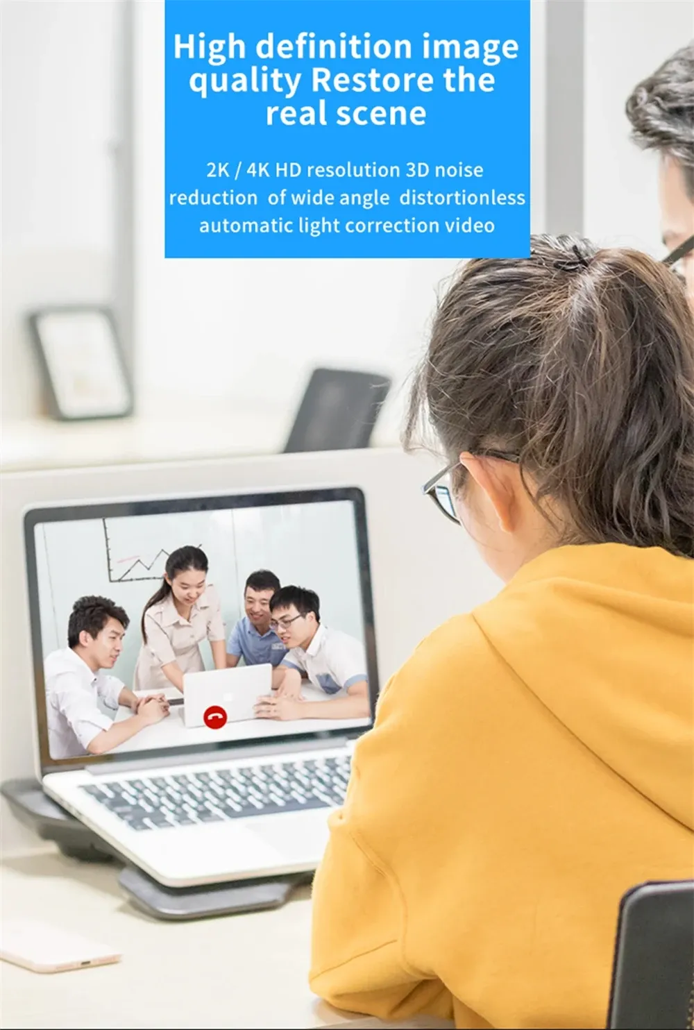 Webcam en situation de streaming