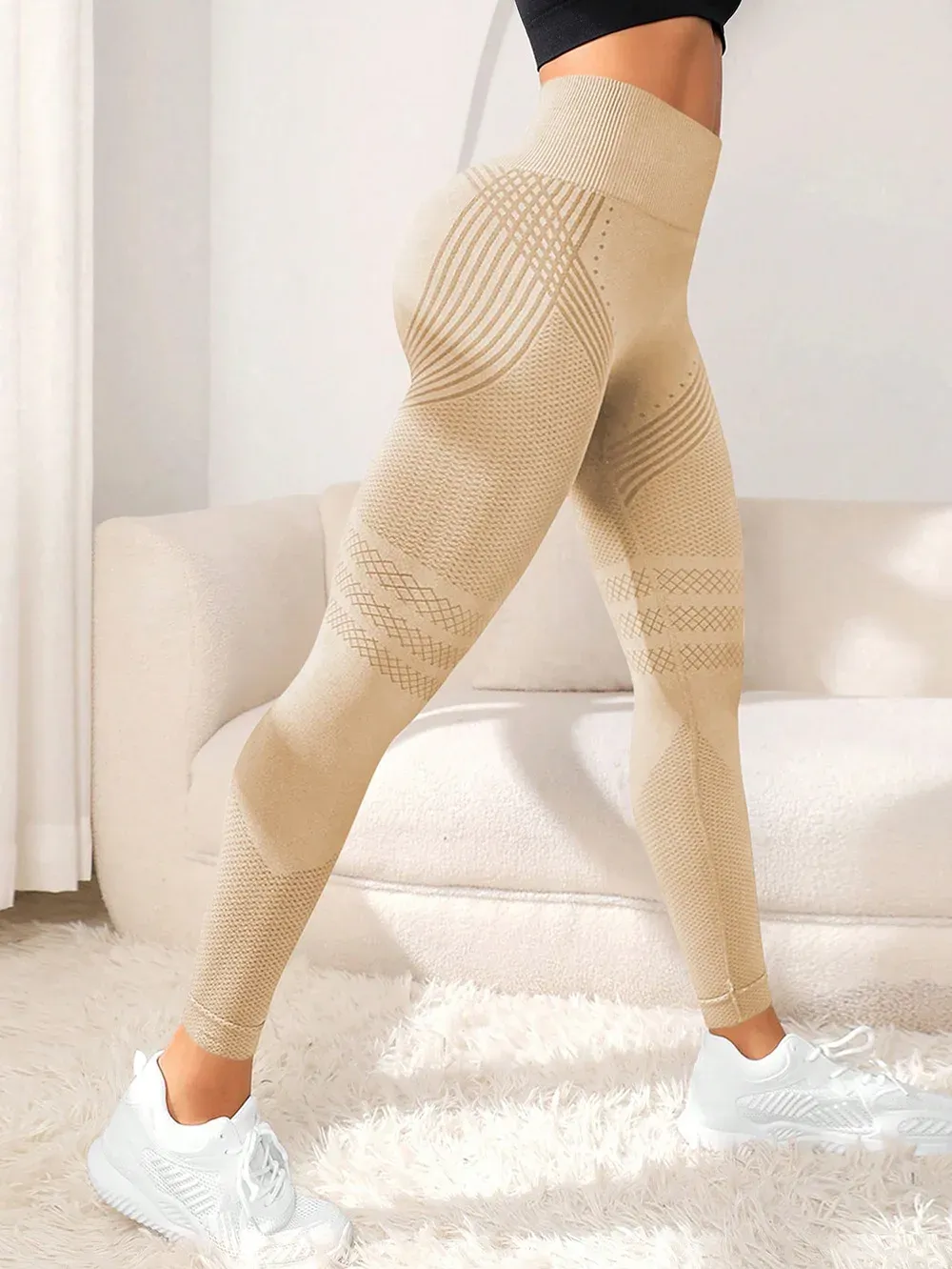 Leggings anti-cellulite, coupe galbante