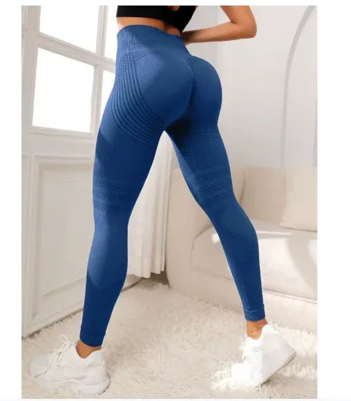 Legging 3D anti-cellulite pour femme, taille haute, effet push-up fessier, maintien du ventre, idéal pour la musculation, l'entraînement et le yoga 17