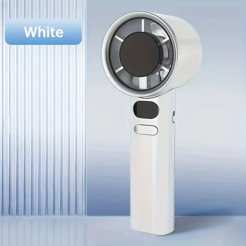 Mini ventilateur portatif silencieux, 4 vitesses réglables, avec affichage de la puissance 7