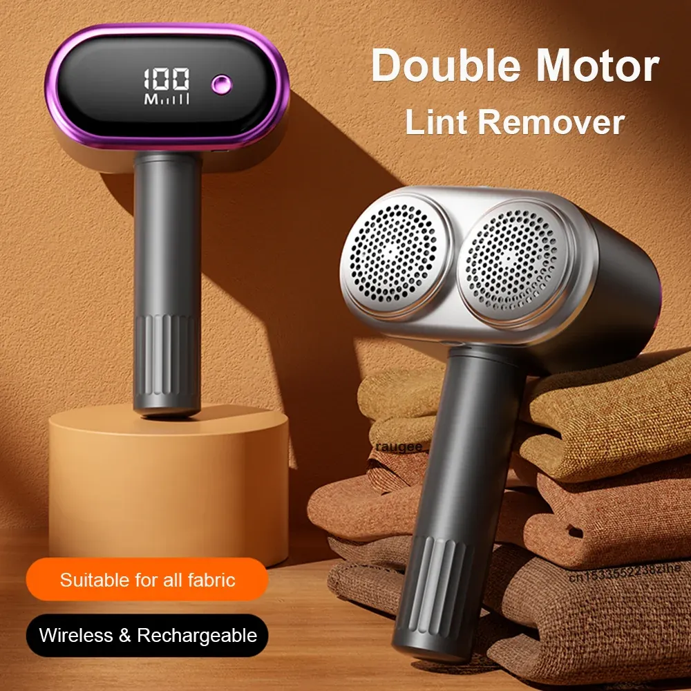 Rasoir anti-peluches électrique rechargeable par USB pour vêtements - Image 1