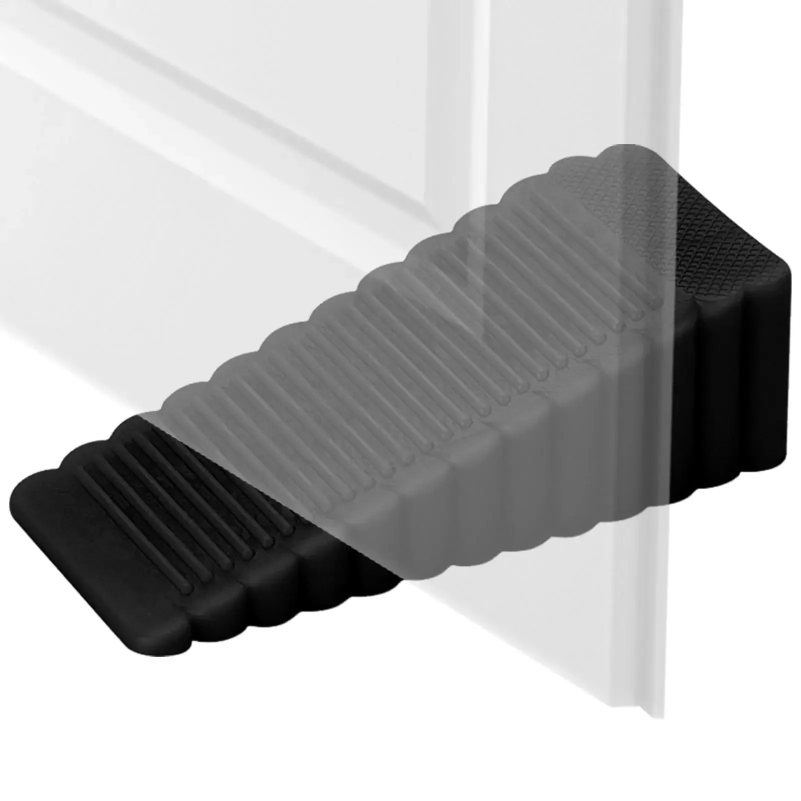 Butoir de porte robuste et empilable, cale de retenue anti-collision pour porte intérieure 2