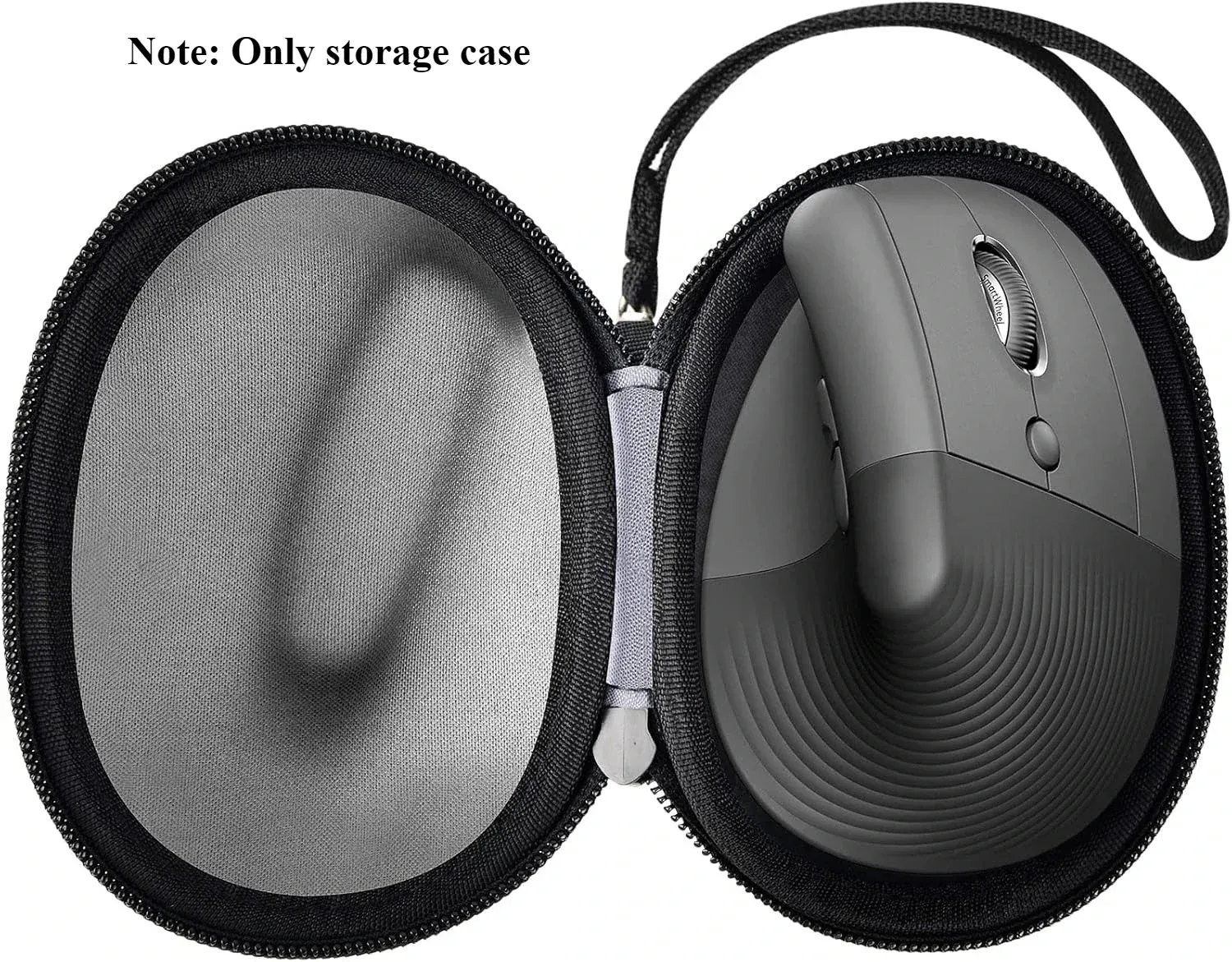 Étui de transport pour souris ergonomique verticale Logitech Lift, boîtier de rangement pour souris sans fil Logi (coque uniquement) 1