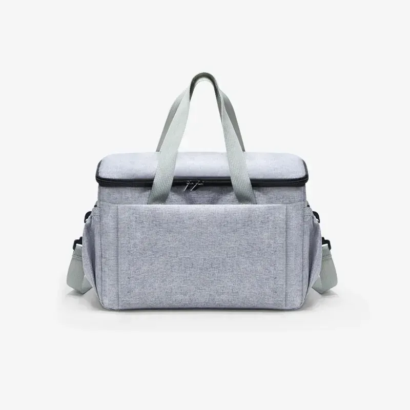 Sac de rangement pour poussette à grande capacité avec porte-bouteille et compartiment à couches 7