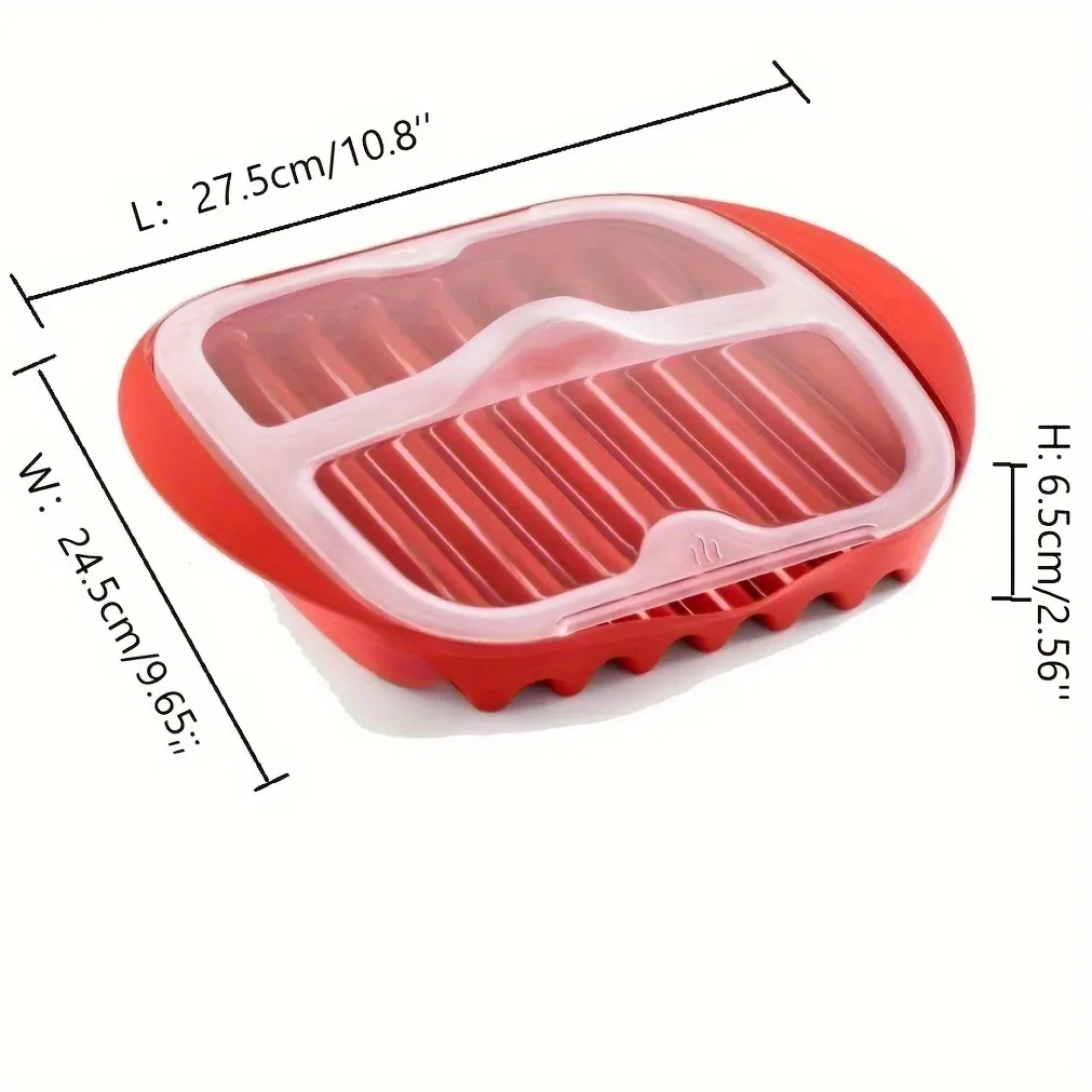 Grill à bacon en situation d'utilisation au quotidien