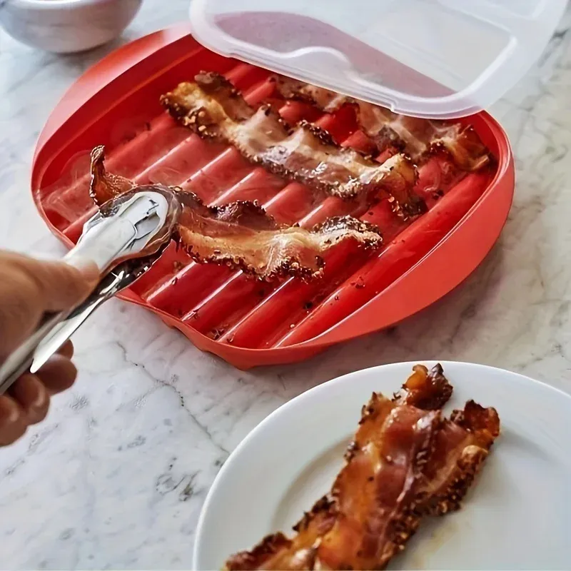 Grille à bacon pour micro-ondes, 1 pièce 7