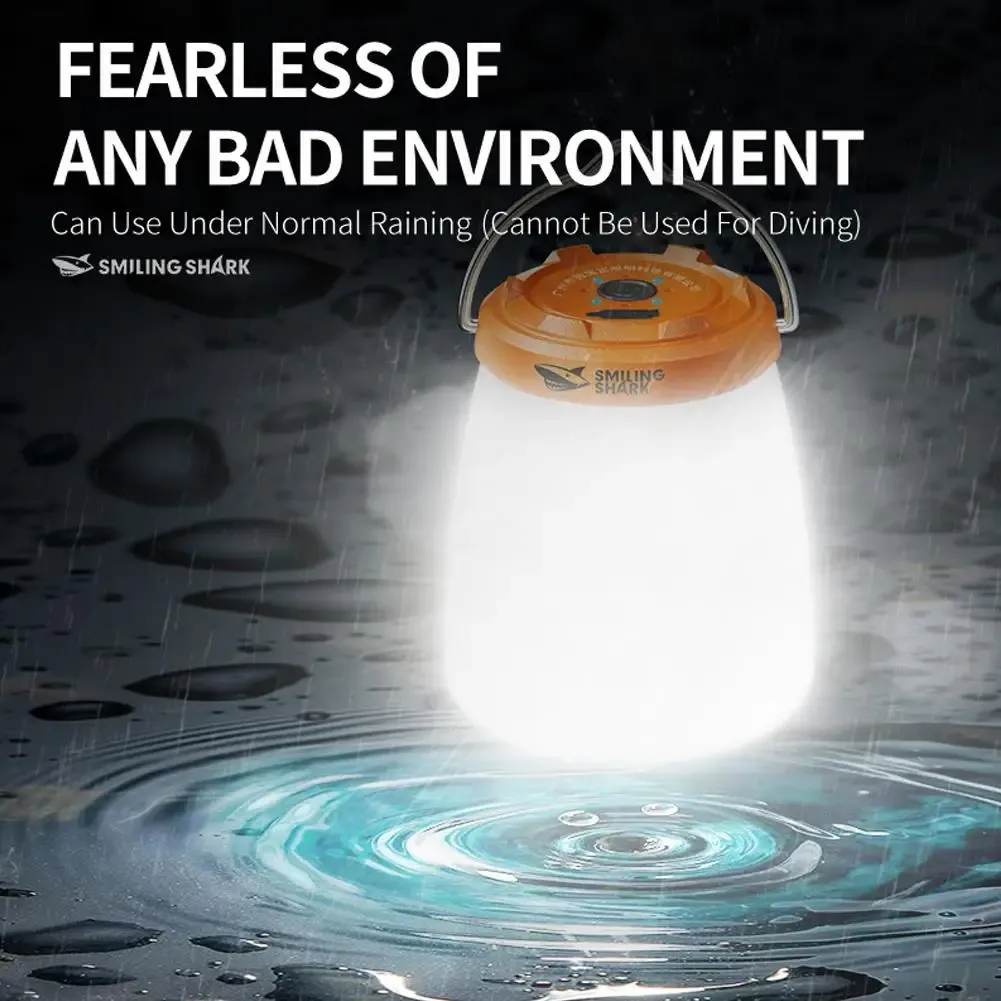 Lanterne de camping LED rechargeable, portabilité