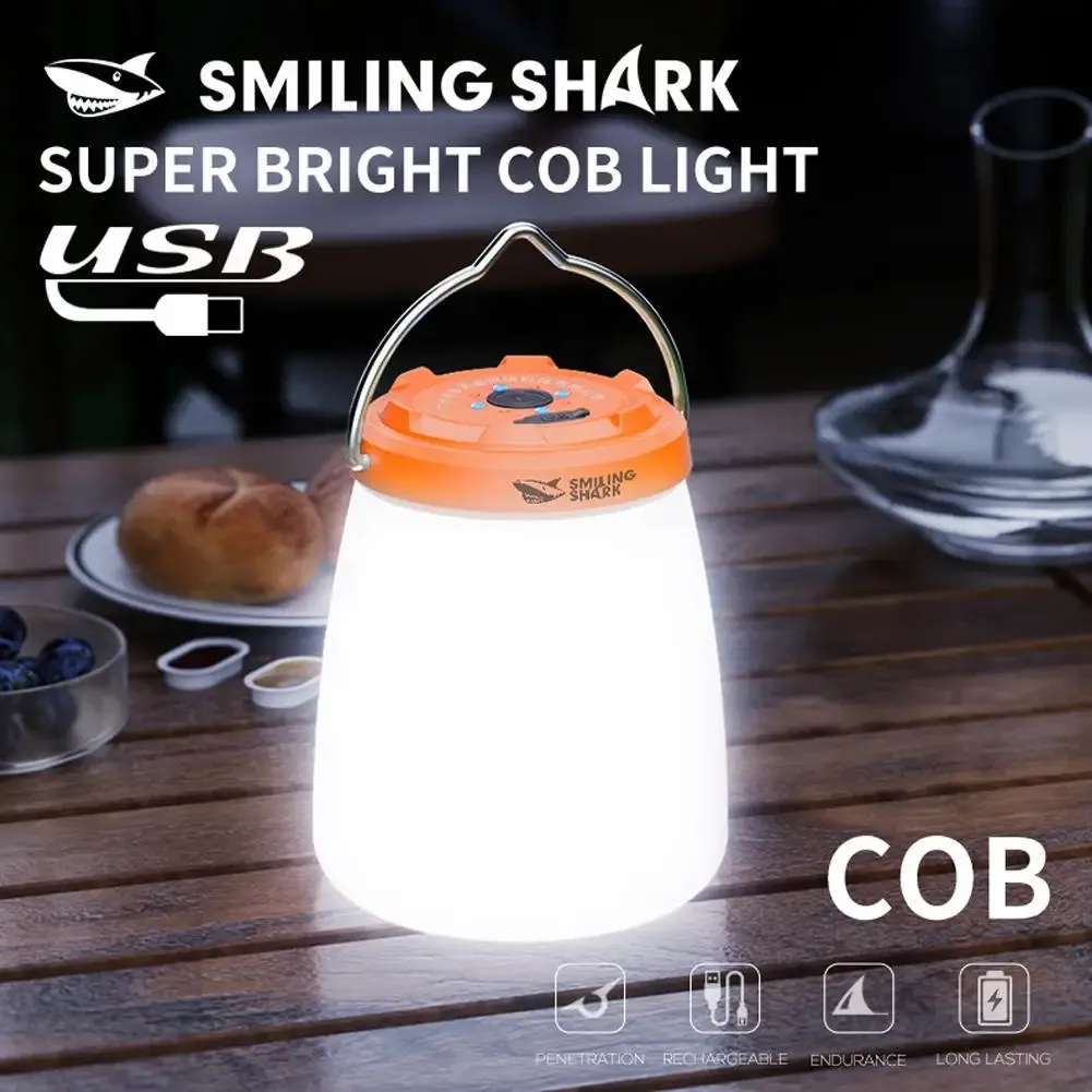 Lanterne de camping LED rechargeable, vue d'ensemble