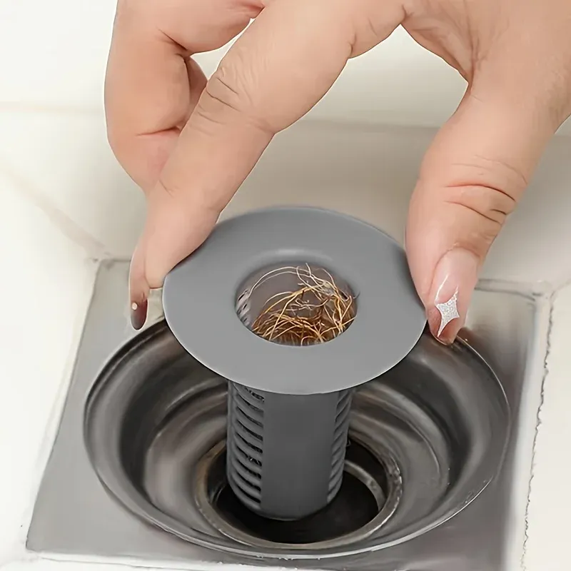 Filtre de douche anti-colmatage en situation