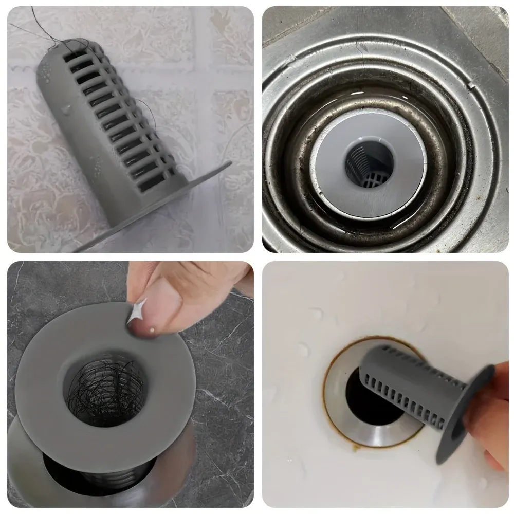 Filtre anti-colmatage pour douche et lavabo