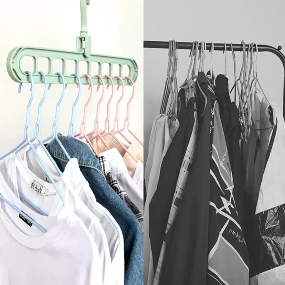 Support de rangement pour vêtements, mise en situation