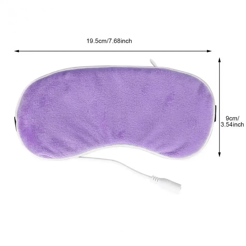 Masque pour les yeux à vapeur chauffante USB, côté pratique