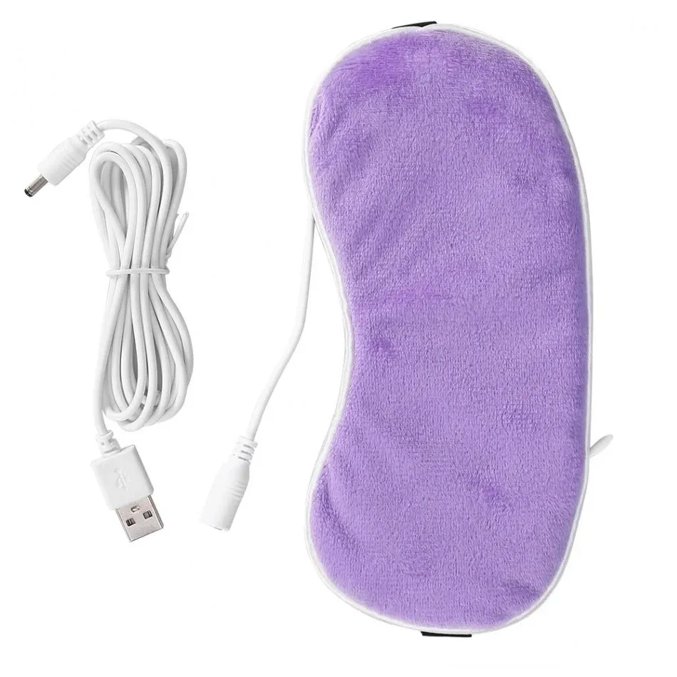 Masque pour les yeux à vapeur chauffante USB, bien-être