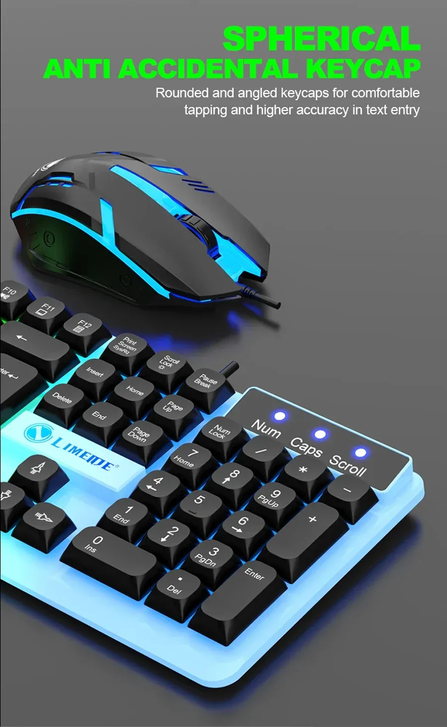 Souris gaming ergonomique