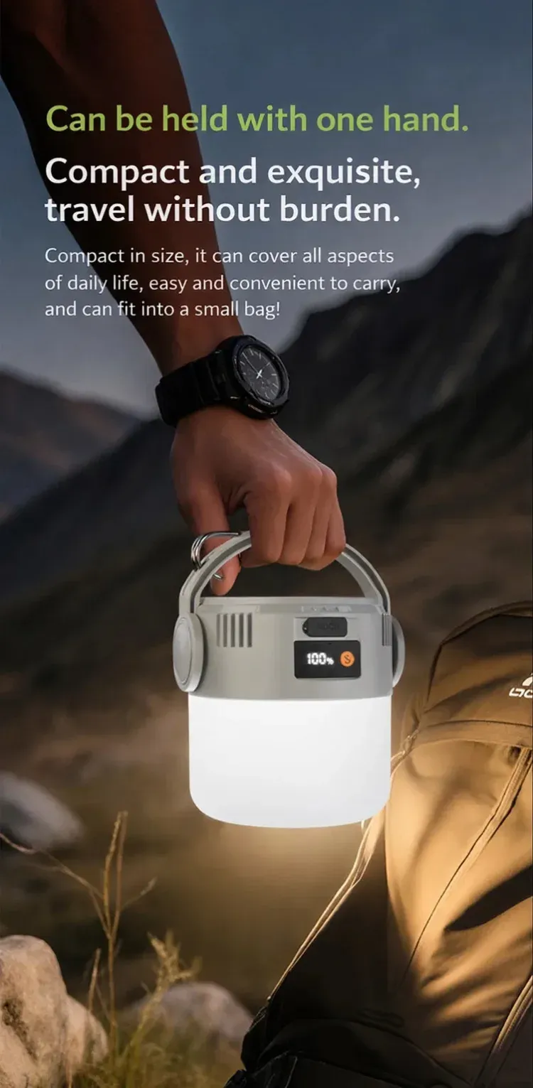Lanterne solaire rechargeable par USB