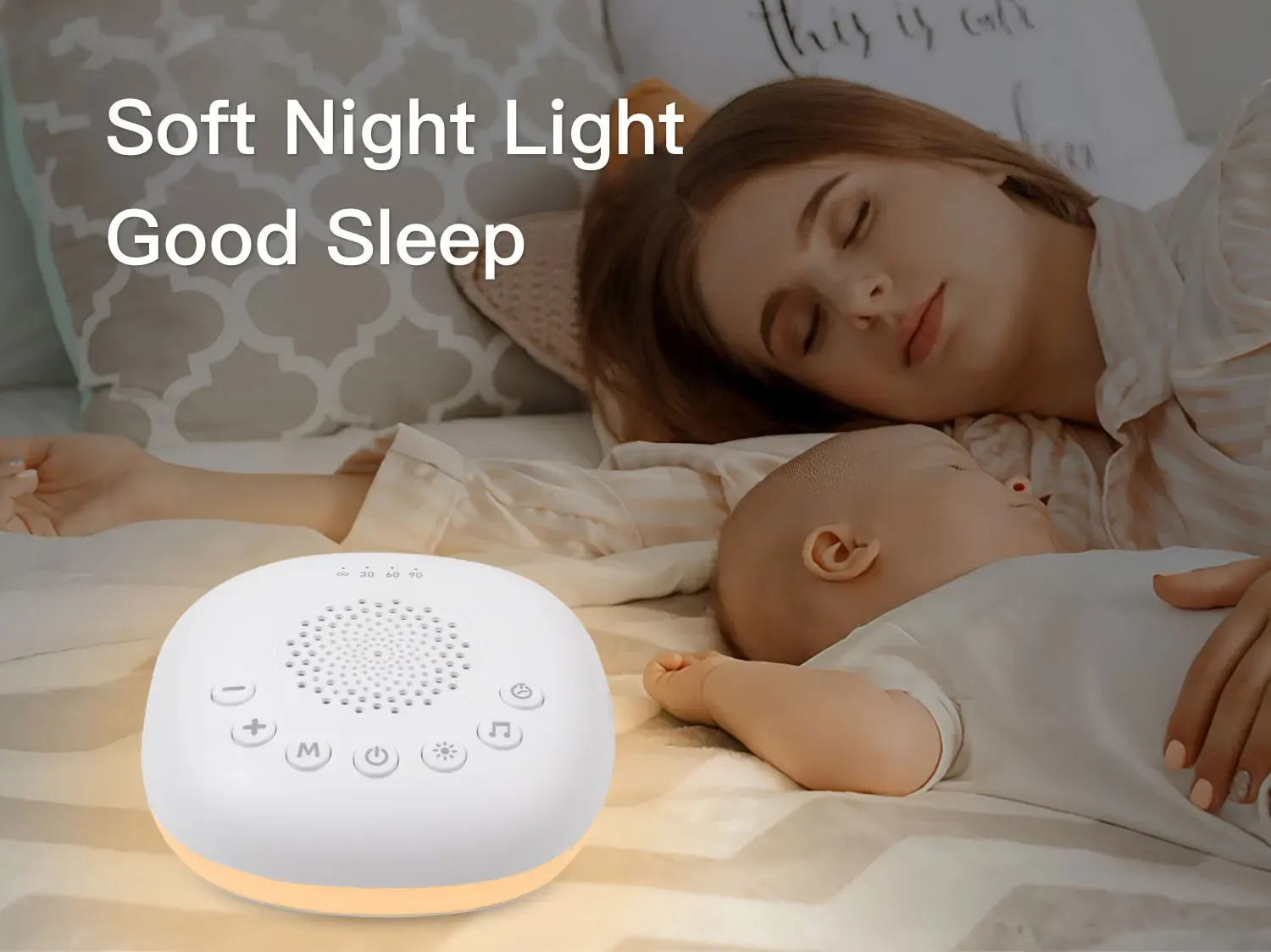 Machine à sons pour le sommeil des bébés