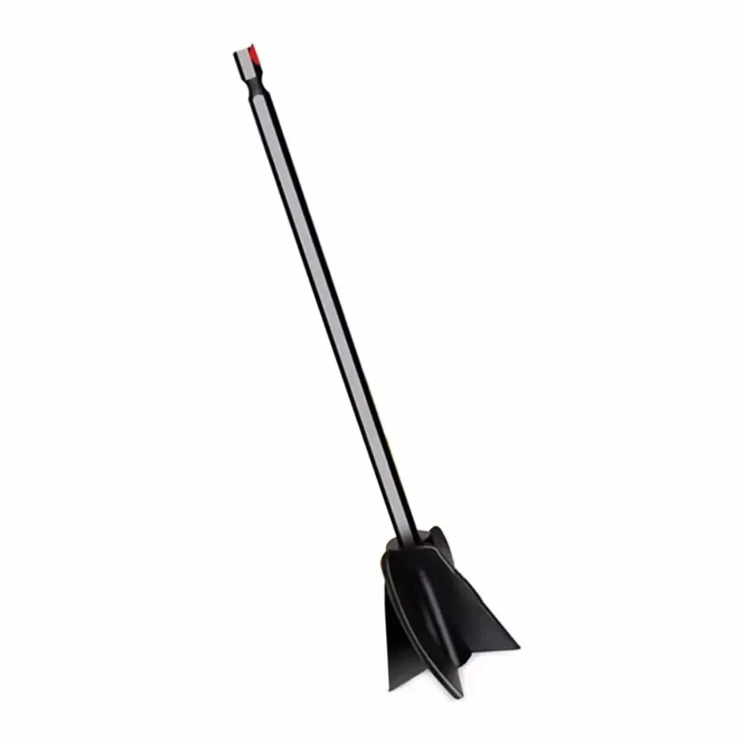 Agitateur à pales pour perceuse, mélangeur d'époxy pour liquides et résines, accessoire de mélange pour peinture 2