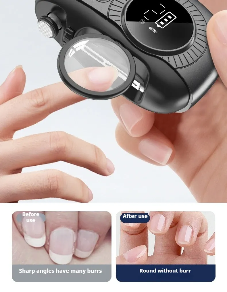 Lumière LED du coupe-ongles