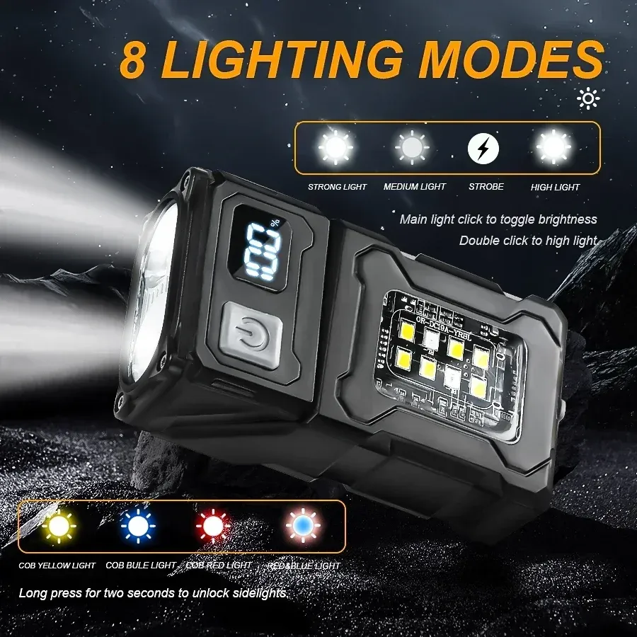 Lampe de poche LED rechargeable