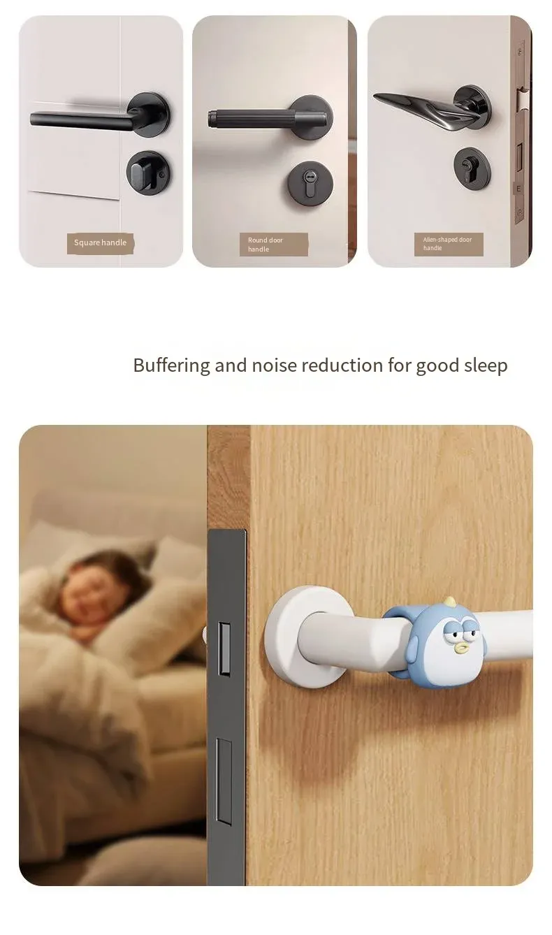 Protection de porte avec coussin anti-collision
