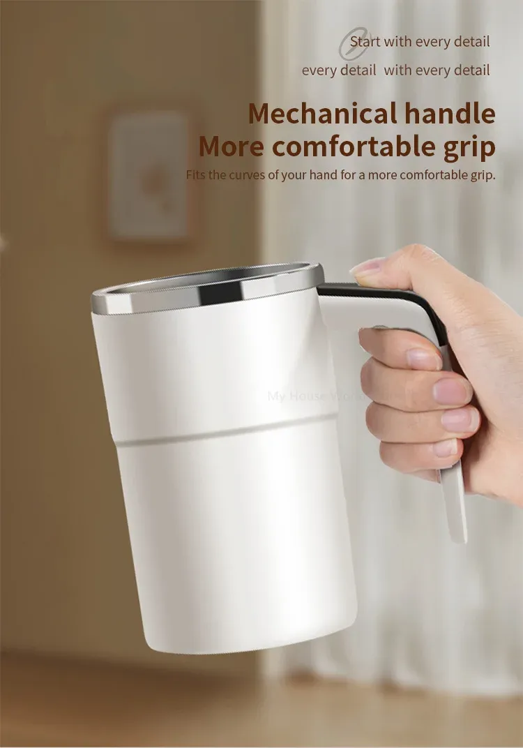 Tasse à agitation automatique, vue d'ensemble