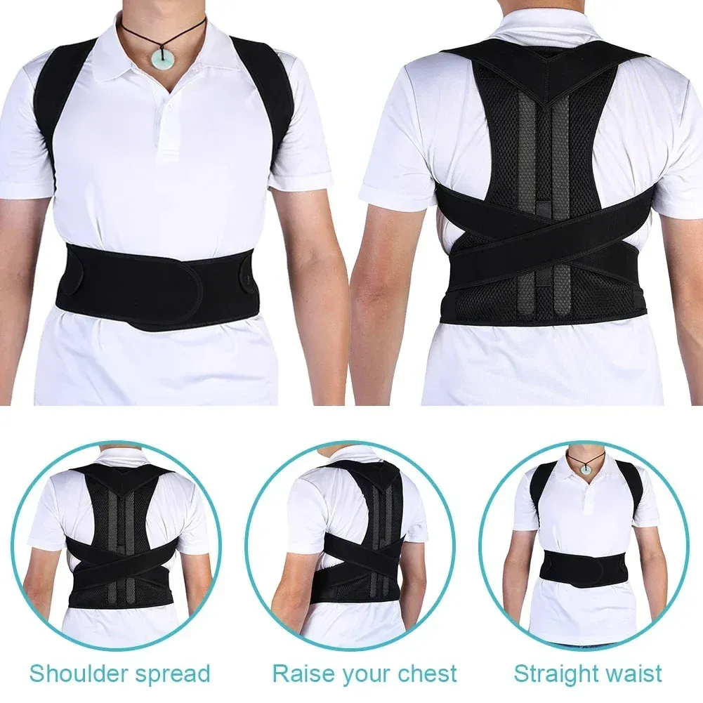 Ajustement des sangles du correcteur de posture