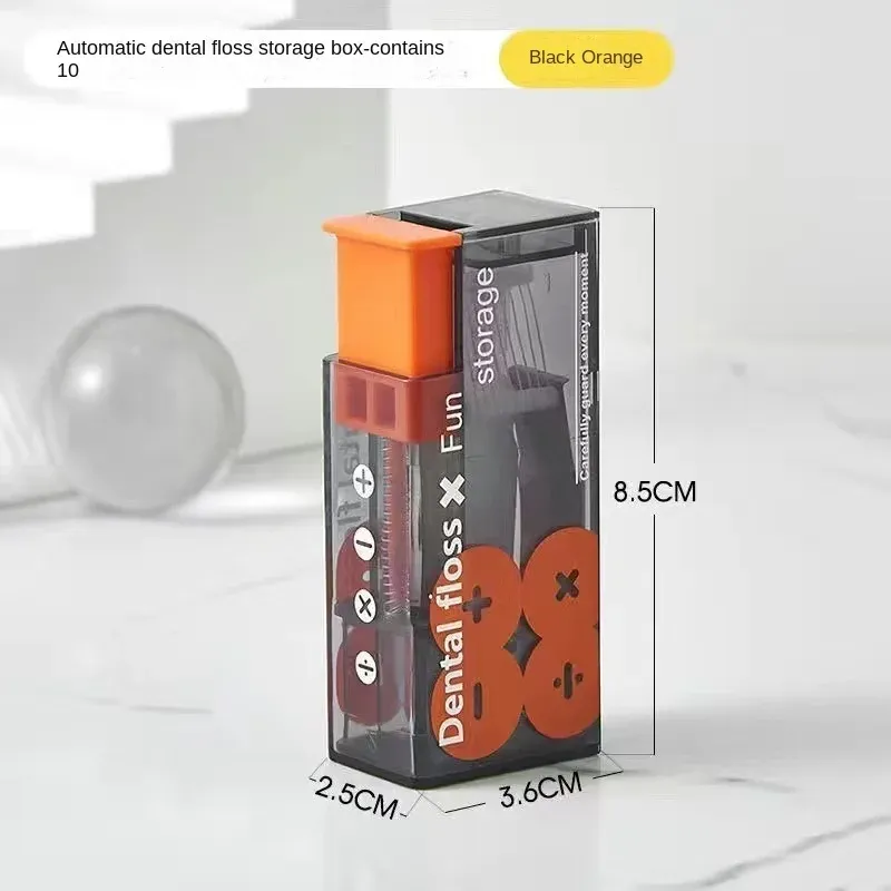 Distributeur de fil dentaire, vue d'ensemble