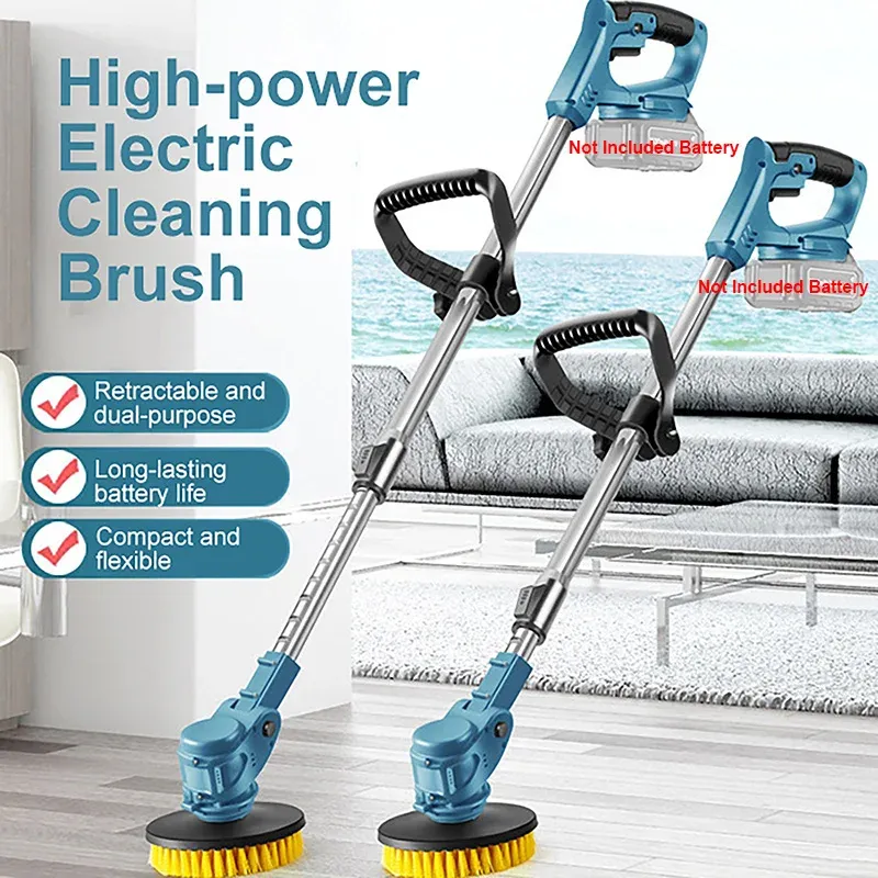 Brosse électrique en situation d'utilisation