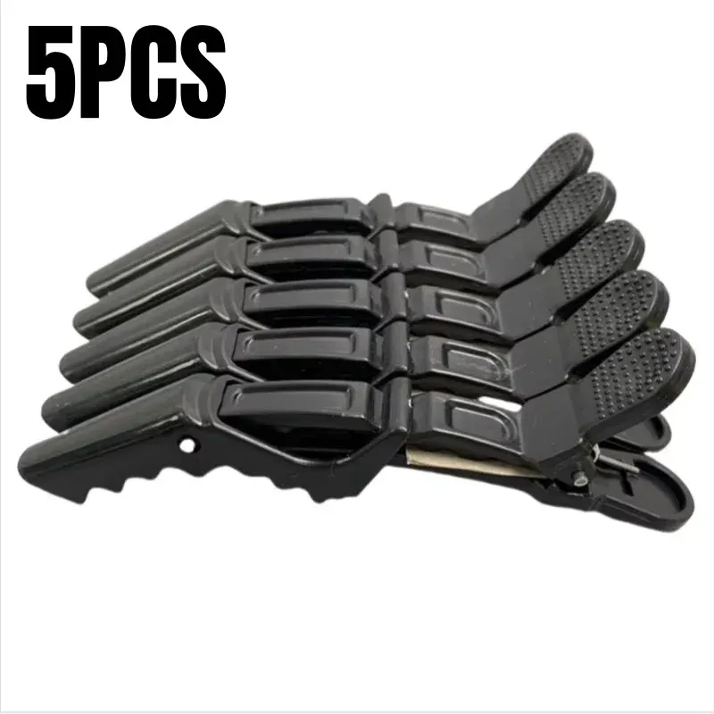 Pinces crocodile professionnelles en plastique pour salon de coiffure, lot de 5 à 30 pièces 7
