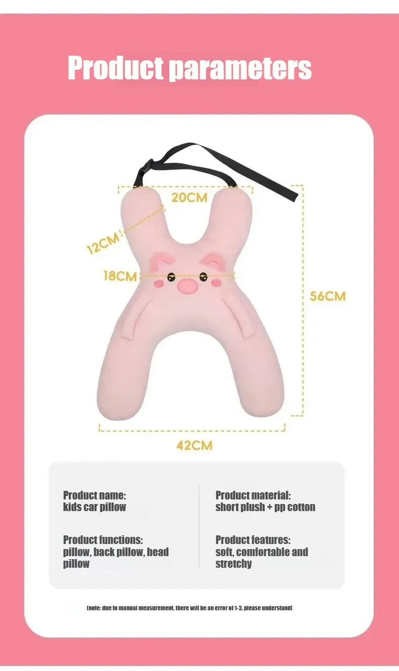 Oreiller cervical sous différents angles