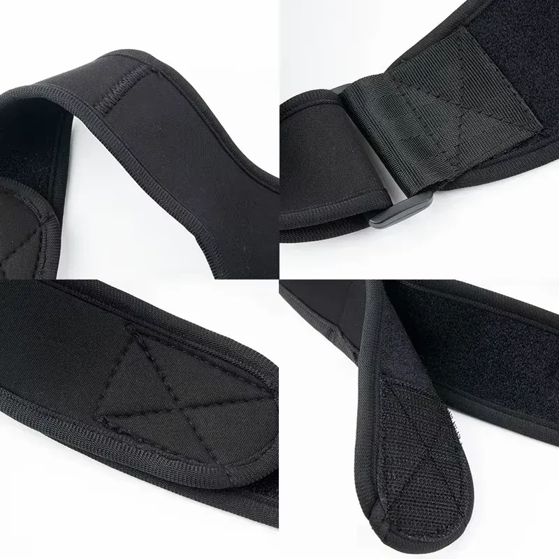 Ceinture de soutien dorsal réglable, détail de l'ajustement