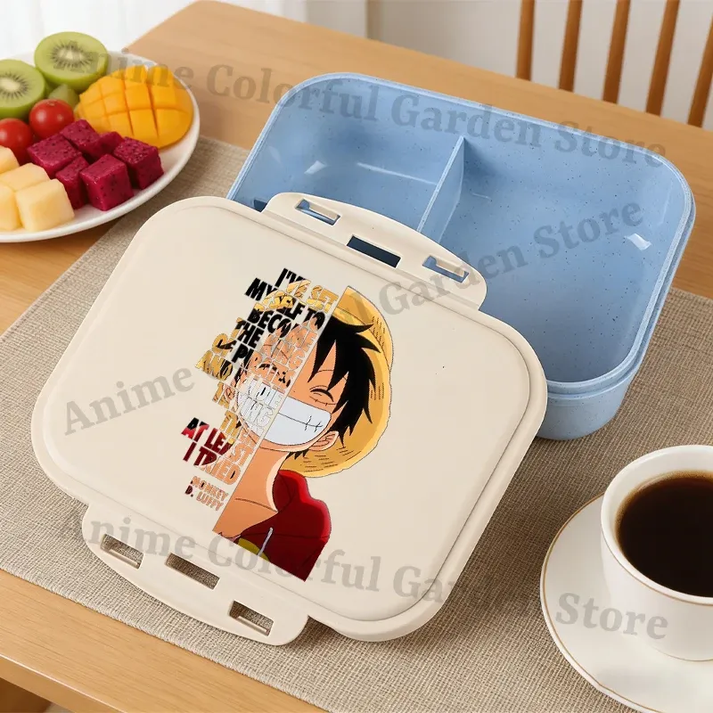 Boîte à bento One Piece vue de près