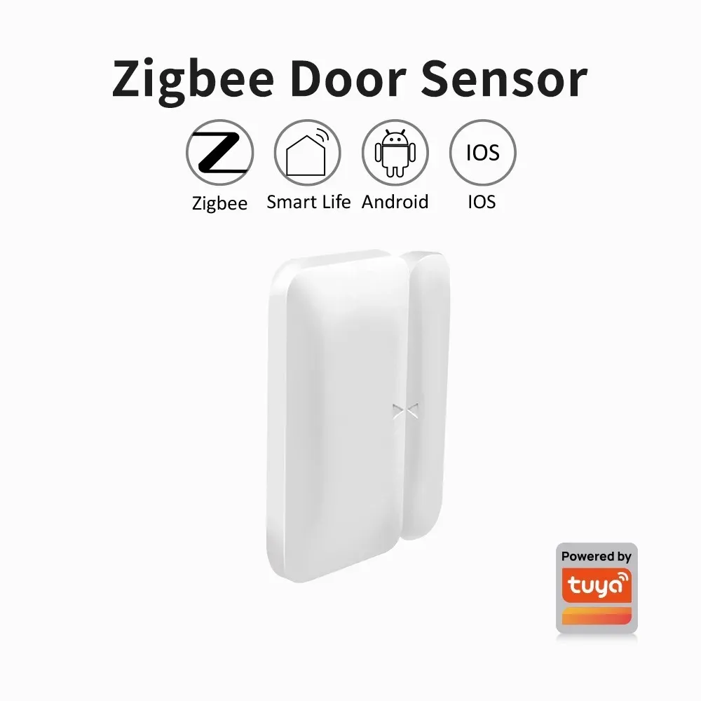 Capteur de porte et fenêtre sans fil Tuya Zigbee