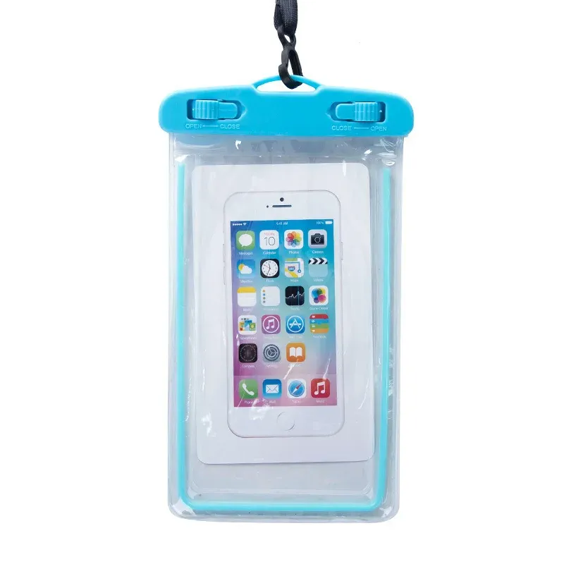 Étui étanche universel pour smartphone, pochette de protection sous-marine pour natation, compatible iPhone et Samsung, écran jusqu'à 6,7 pouces 7