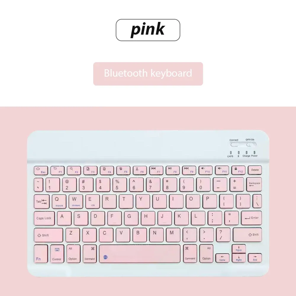 Clavier sans fil Bluetooth universel pour téléphone portable et tablette, mini clavier Bluetooth compatible avec clavier et souris 13