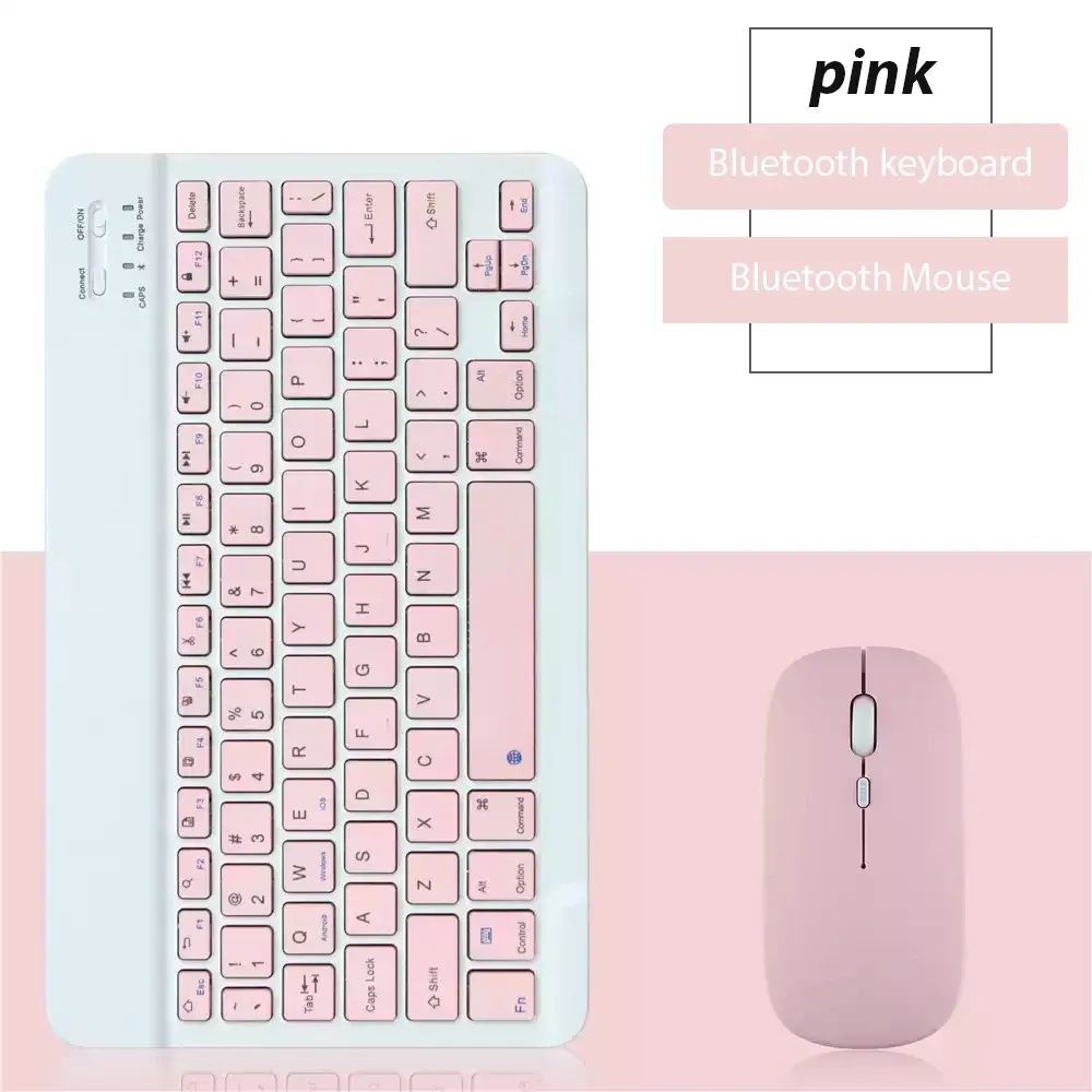 Clavier sans fil Bluetooth universel pour téléphone portable et tablette, mini clavier Bluetooth compatible avec clavier et souris 14