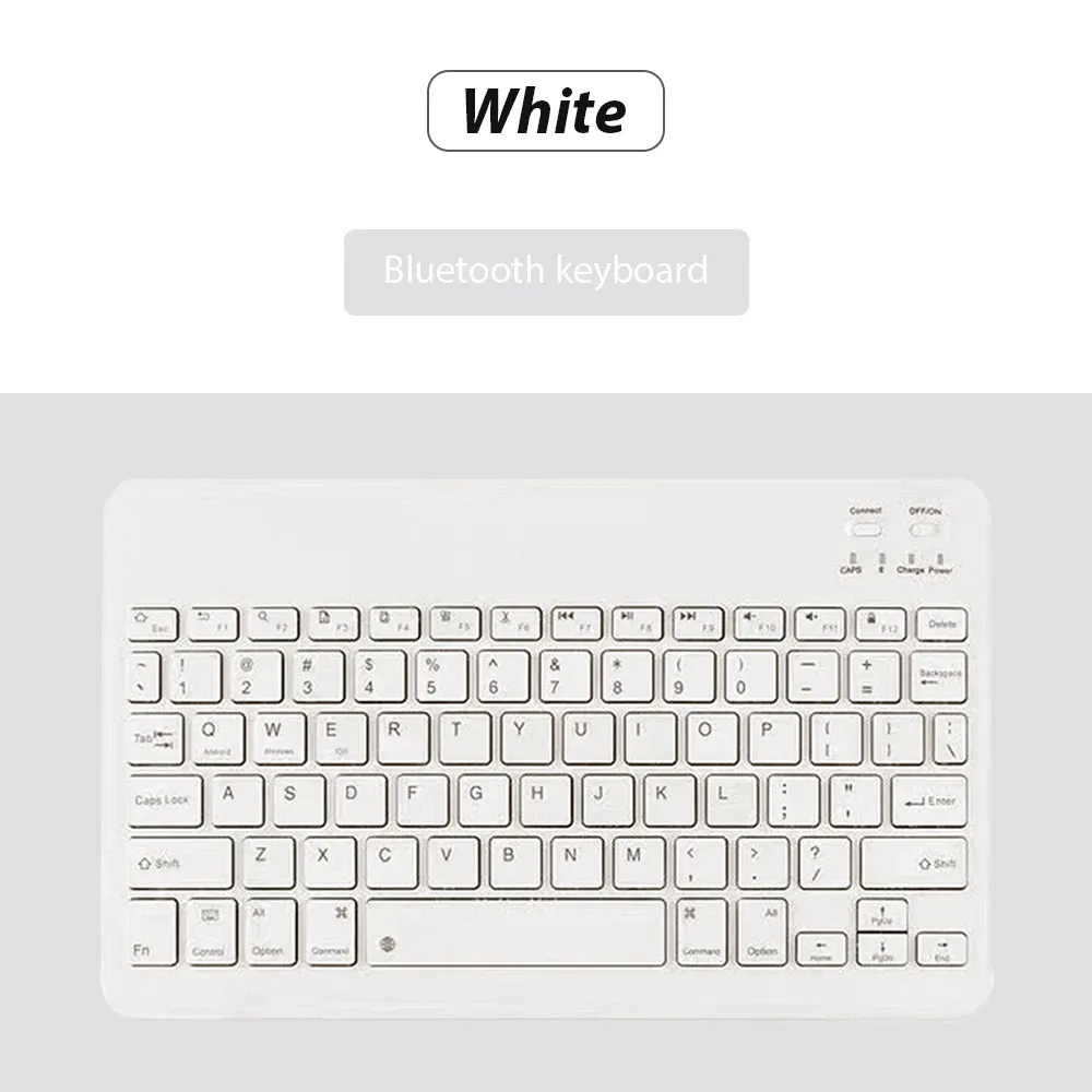 Clavier sans fil Bluetooth universel pour téléphone portable et tablette, mini clavier Bluetooth compatible avec clavier et souris 19