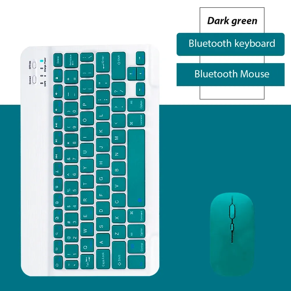 Clavier sans fil Bluetooth universel pour téléphone portable et tablette, mini clavier Bluetooth compatible avec clavier et souris 11