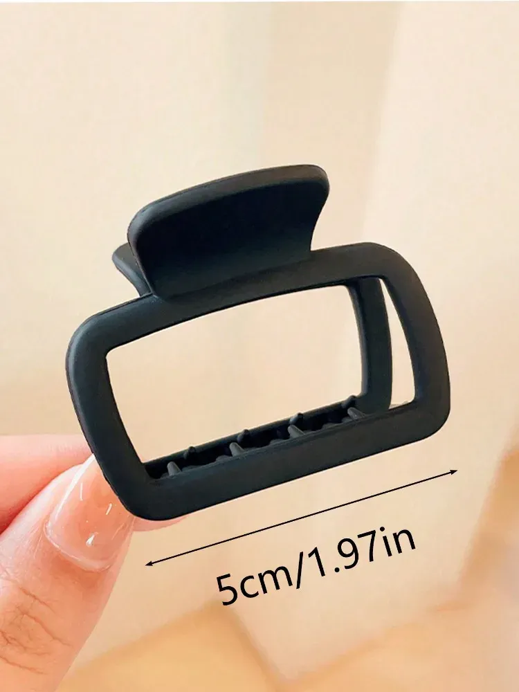 Pince à cheveux carrée légère pour femme, lot de 4 6