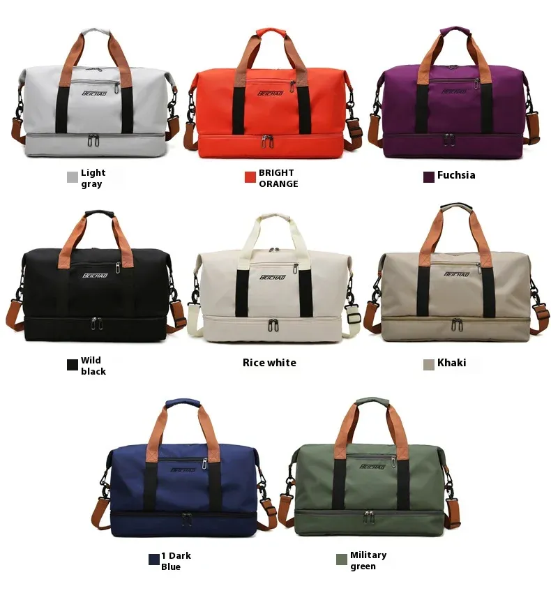 Sac de sport, détail des finitions