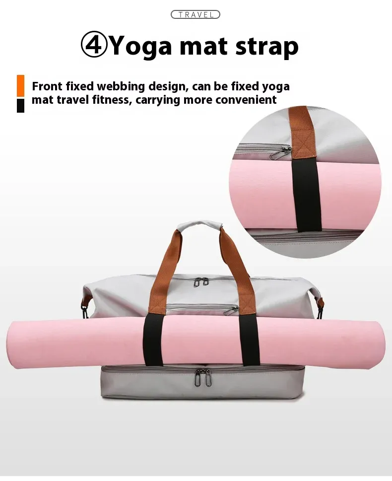 Sac de sport, fermeture et zip