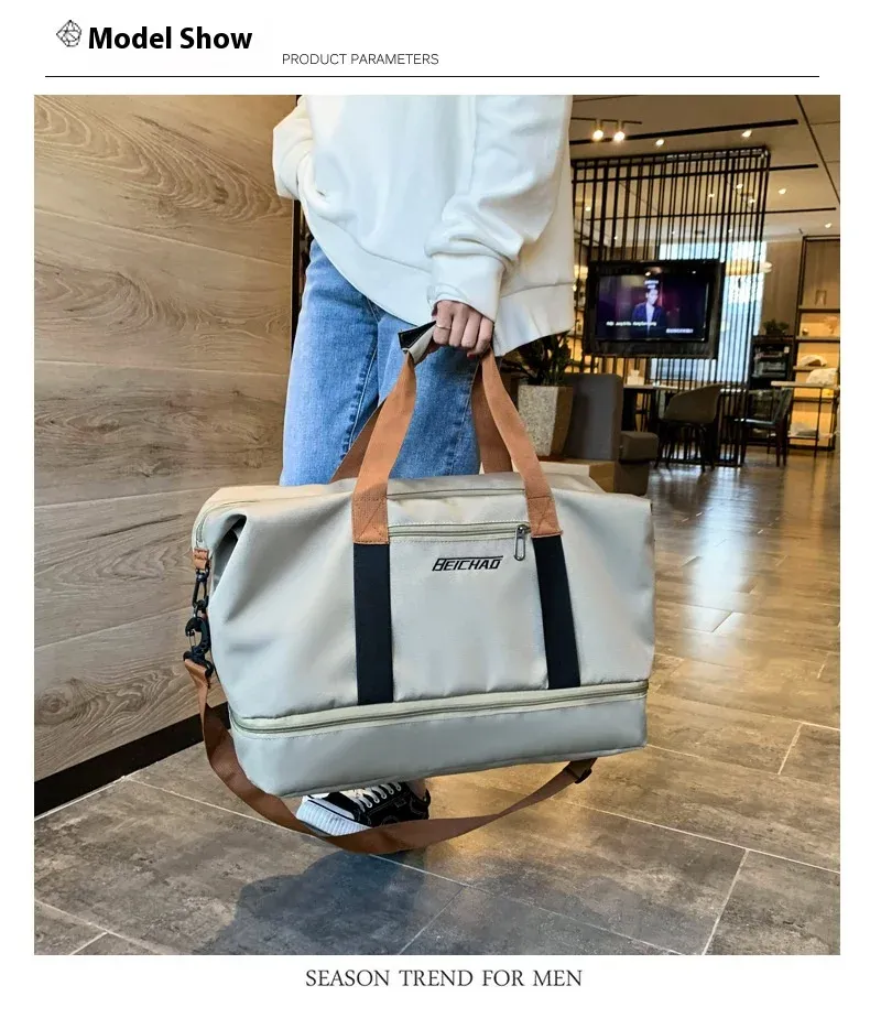 Sac de sport, ambiance lifestyle