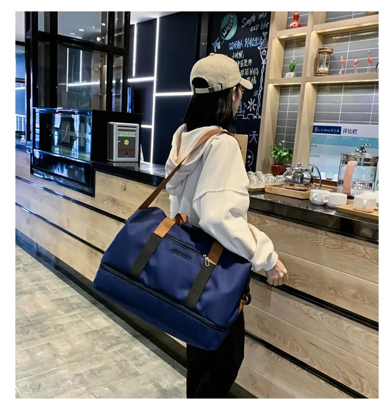 Sac de sport, vue de détail