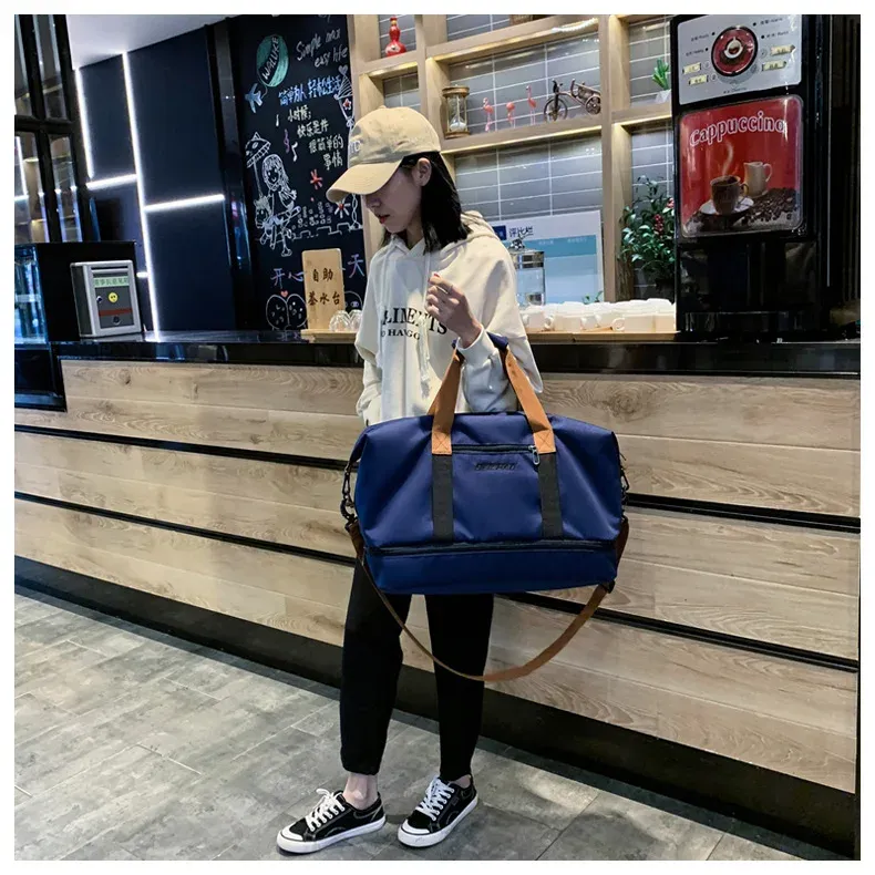 Sac de sport, finitions soignées