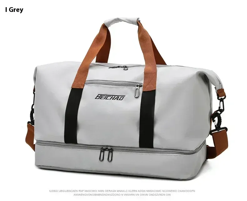 Sac de sport de voyage grande capacité, étanche, pour homme 8